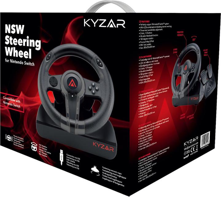 Actual product image Kyzar Switch Racing Wheel (Switch)