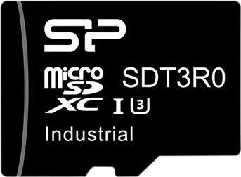 Produktbild Silicon Power Industrielle Speicherkarte, microSD, 128GB, 97MB/s, 83MB/s, Schwarz (128 GB, microSDXC, U3, UHS-I)