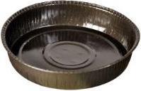 Actual product image Bunzl Kageform ø170/181x35 mm pap med PET sort,720 pcs/box
