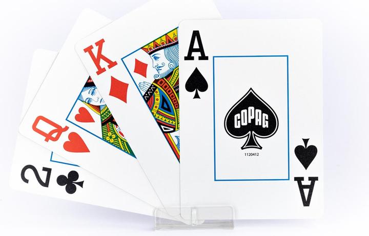 Actual product image Copag Poker Card Deck Jumbo (German, English, French, Italian, Swiss German)