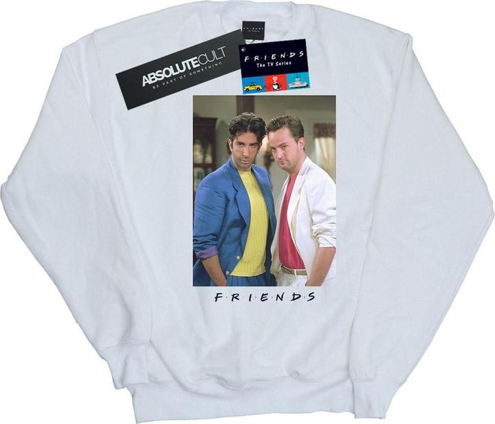 Actual product image Friends Mens Ross And Chandler College Sweatshirt (M)