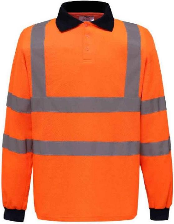 Yoko Poloshirt Signalkleidung Langärmlig
