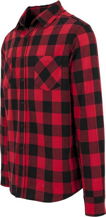 Actual product image Build Your Brand Check flannel shirt (XXL)