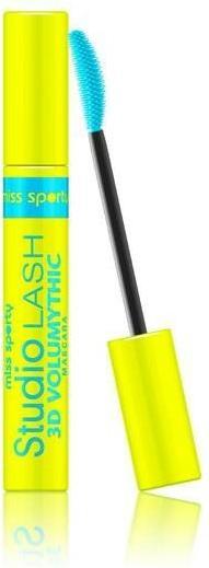 Actual product image Coty MISS SPORTY Studio Lash 3D Volumythic curling and lengthening mascara 001 Black 8ml (001 black)