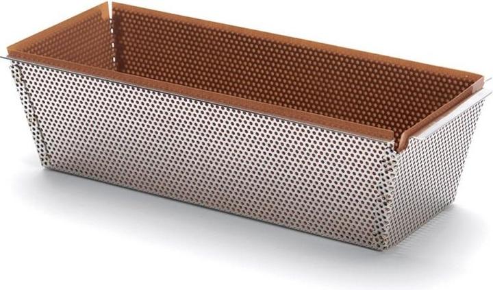 Image du produit de Buyer Moule à Cake En Inox Perforé Fond Amovible 26cm