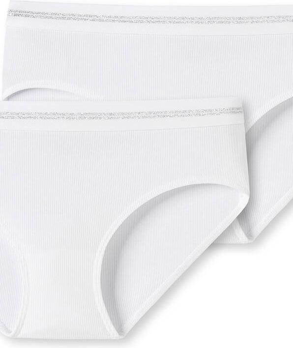 Actual product image Schiesser 2Pack Teen Girls Briefs (140, pack of 2)