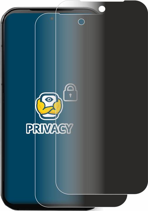 Image du produit BROTECT Film anti-regards Anti-Spy Privacy Film de protection contre la lumière bleue (2 pièce(s), Fairphone 5)