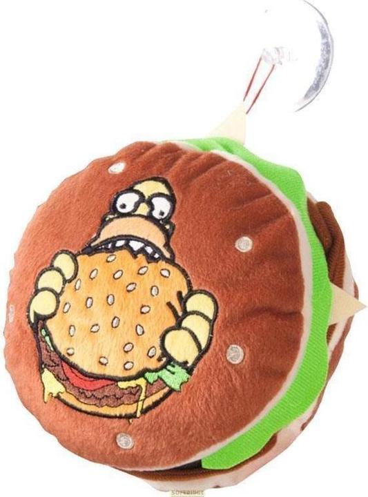 Image du produit United Labels Mini-oreiller à ventouse Burger des Simpson 18 cm
