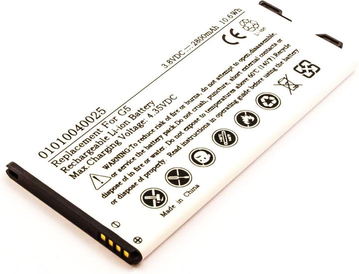 Immagine prodotto AGI 38623 - Batteria - LG - Nero - Ioni di litio (Li-Ion) - 2800 mAh - 3,8 V