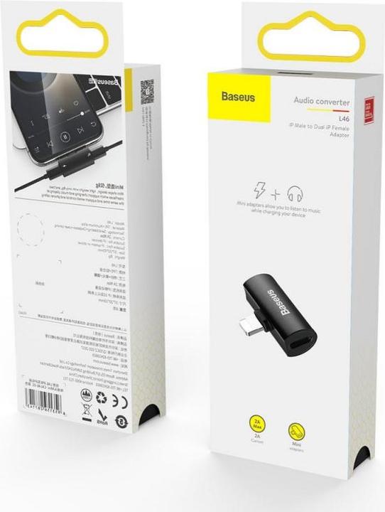 Image du produit Baseus Adaptateur double Lightning (Lightning, 2 x Lightning)