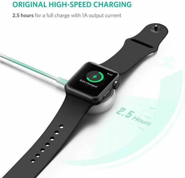 Productafbeelding Ugreen Draadloos opladen voor Apple Watch met USB-A (5 W)