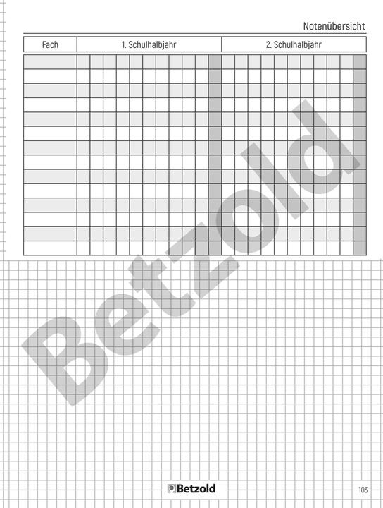 Produktbild Betzold Lerntagebuch