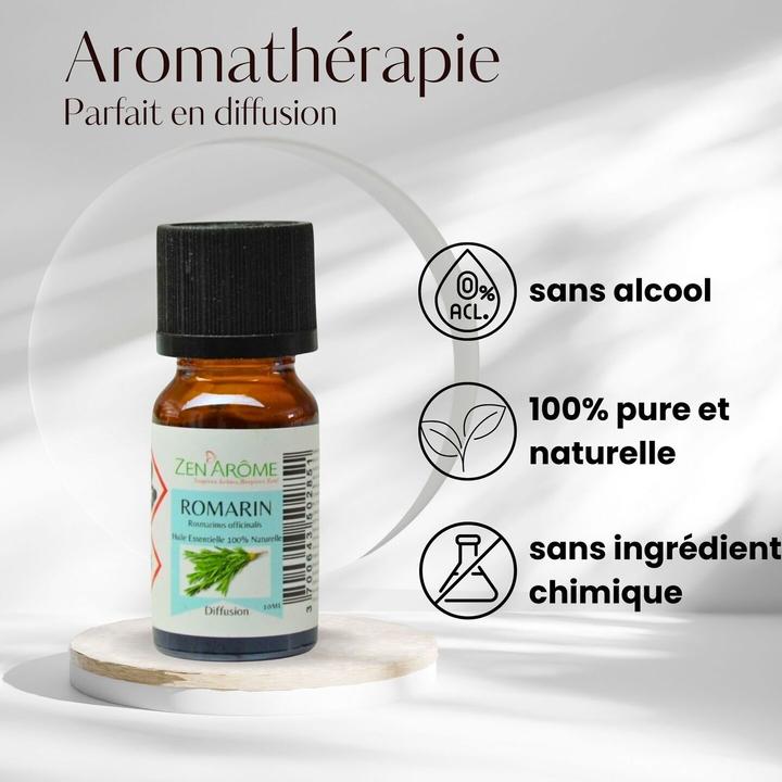 Actual product image Zen Arôme Room fragrance essential rosemary aroma oil No.47