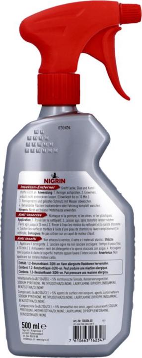 Produktbild Nigrin Insekten-Entferner BioEnzym (500 ml)