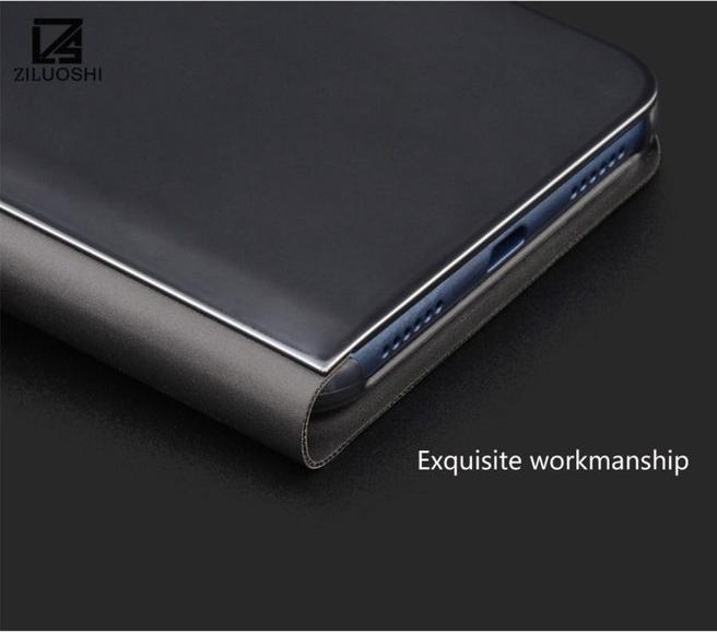Actual product image MU Classic Mirror View Window Cover (Huawei Y6 Pro (2017))