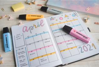 Produktbild STABILO BOSS ORIGINAL Pastel Textmarker (Pastell, 5 mm, 4 x)
