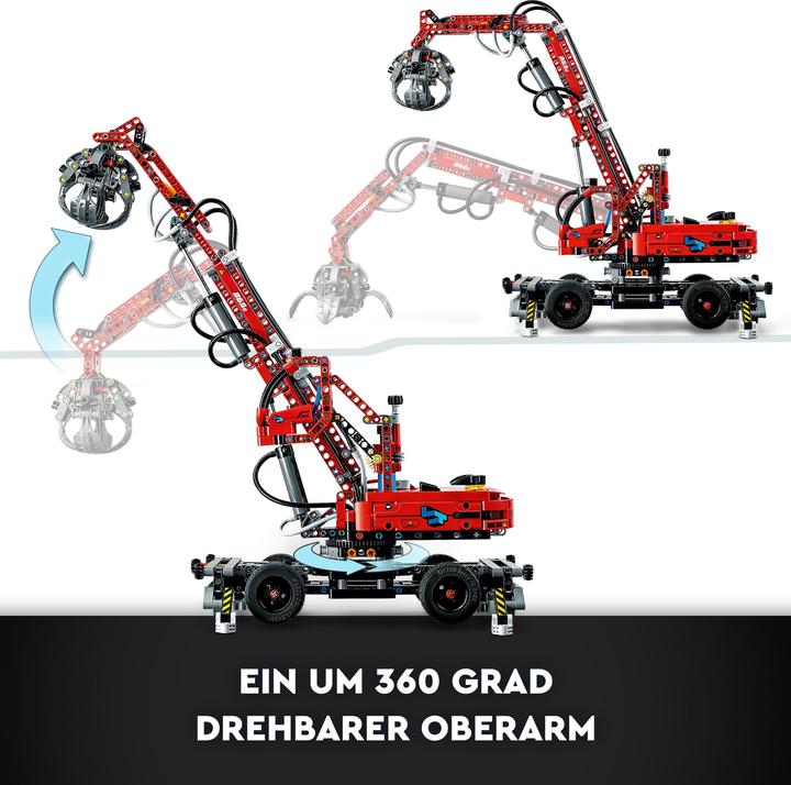 Image du produit LEGO La grue de manutention (42144, LEGO Technic)