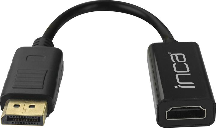 Produktbild Inca Adapter DisplayPort IDPH-07 1.4 > HDMI, 4K, 0.2m retail (20 cm)