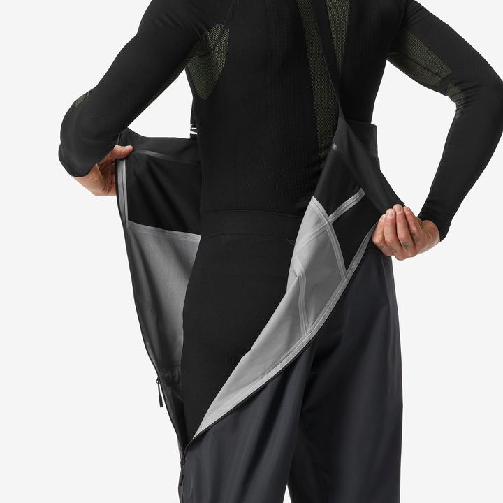 Immagine prodotto Wedze Pantaloni da sci da uomo a salopette molto impermeabili - FR900 nero (M)