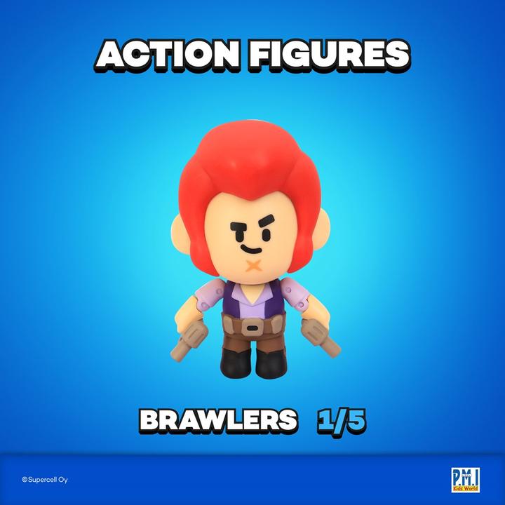 Image du produit Pmi Kids World BRAWL STARS S1 ACTION FIGURES 11cm - COLT