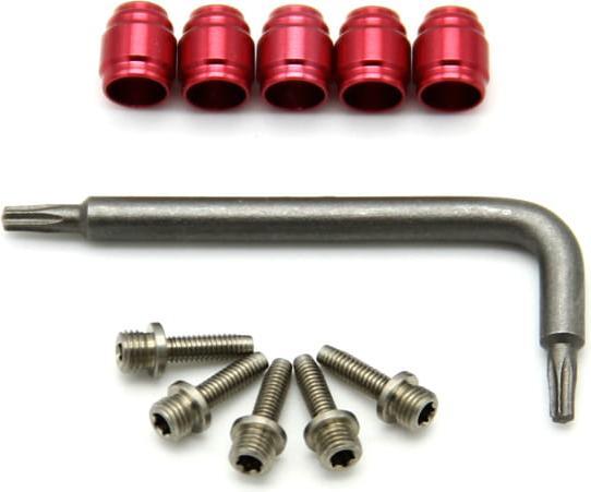 Actual product image Sram Clamping rings + sockets for hydraulic line 5Pcs