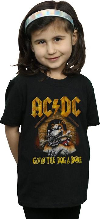 Produktbild AC/DC BaumwollTShirt Mädchen Give The Dog A Bone (152, 158)