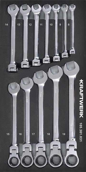 Kraftwerk Articulated Ring Ratchet Set Insert (S-Inlay)