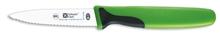 Image du produit Piazza Atlantic Chef couteau à trancher dentelé 8cm vert