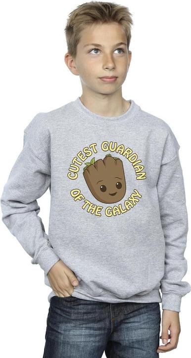 Actual product image Boys I Am Groot Cutest Guardian Sweatshirt (128)