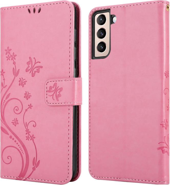 Image du produit Cadorabo Pochette Flower Book (Samsung Galaxy S21 5G)