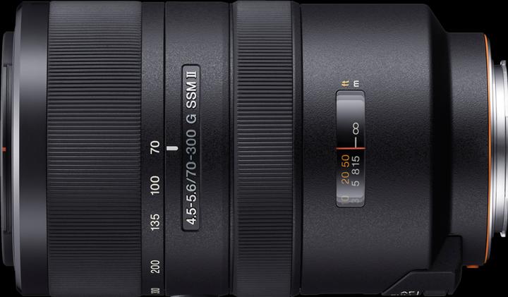 Actual product image Sony 70-300mm f/4.5-5.6 G SSM II, Full Frame A-Mount (Sony A, full size)