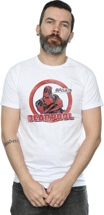 Produktbild Deadpool Seriously Speech Bubble TShirt (S)