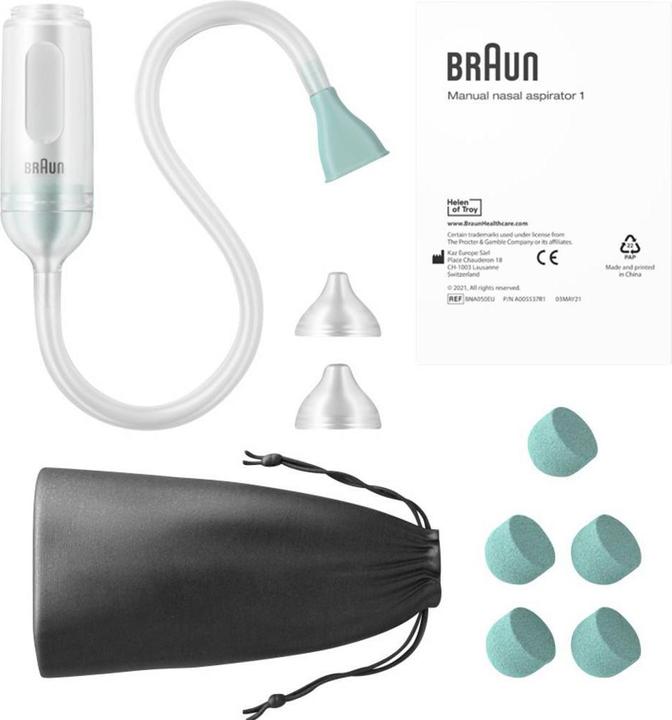 Image du produit Braun Aspirateur nasal manuel BNA 050EU (1 pc)