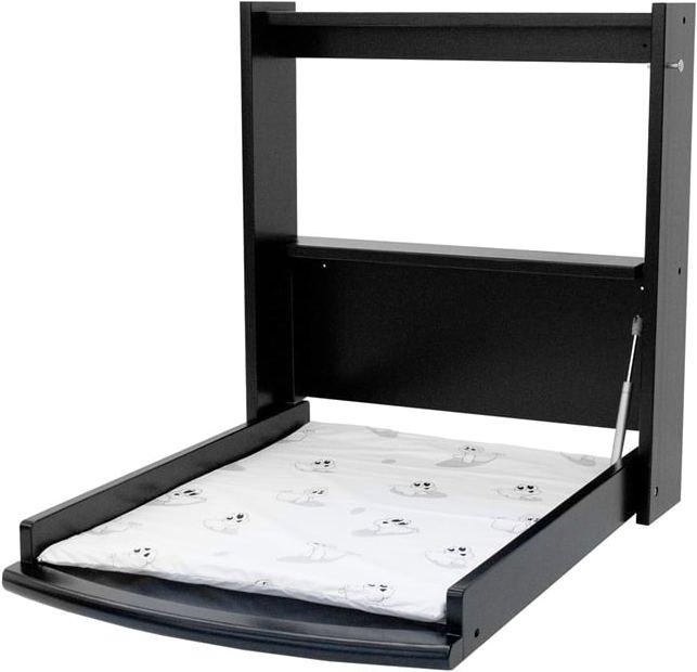 Immagine prodotto Babytrold Fasciatoio da parete con materasso incluso Nero