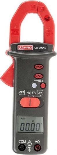 Actual product image Rs Pro AC Clamp Meter, 400 A (CAT III 600V)
