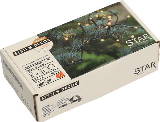 Image du produit Star Trading System Decor, Guirlande lumineuse, 1000cm (10 m)