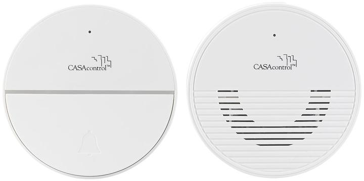 Produktbild CasaControl Funk-Türklingel mit WLAN und Gegensprech-Funktion per App (WLAN)