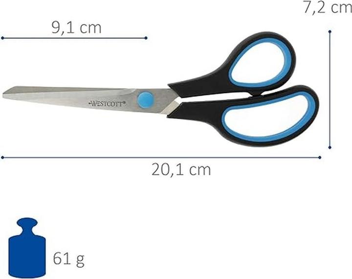 Produktbild Westcott SoftGrip für Rechtshänder (21 cm)
