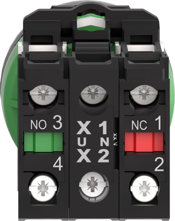 Image du produit Schneider Electric Bouton-poussoir lumineux complet Flushst or 30mm 230V IP69K
