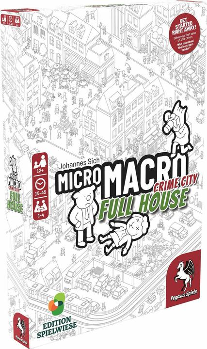 Immagine prodotto Pegasus MicroMacro: Crime City 2? Full House (Edition Spielwiese) (Italian Edition) (Inglese)