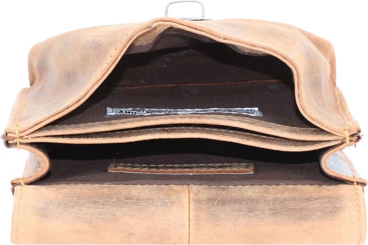 Actual product image Greenburry Vintage outdoor belt bag leather 15 cm