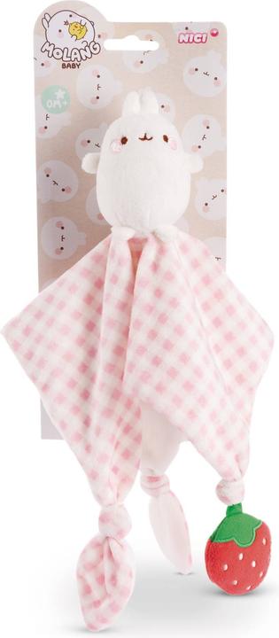 Actual product image NICI MOLANG cuddle cloth 26x28cm on header card