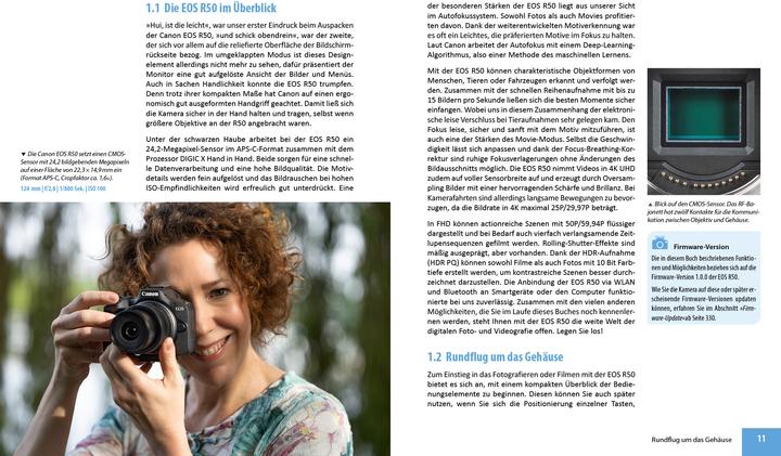 Actual product image Canon EOS R50 (German, Kyra Singer, Christian Singer, 2023)