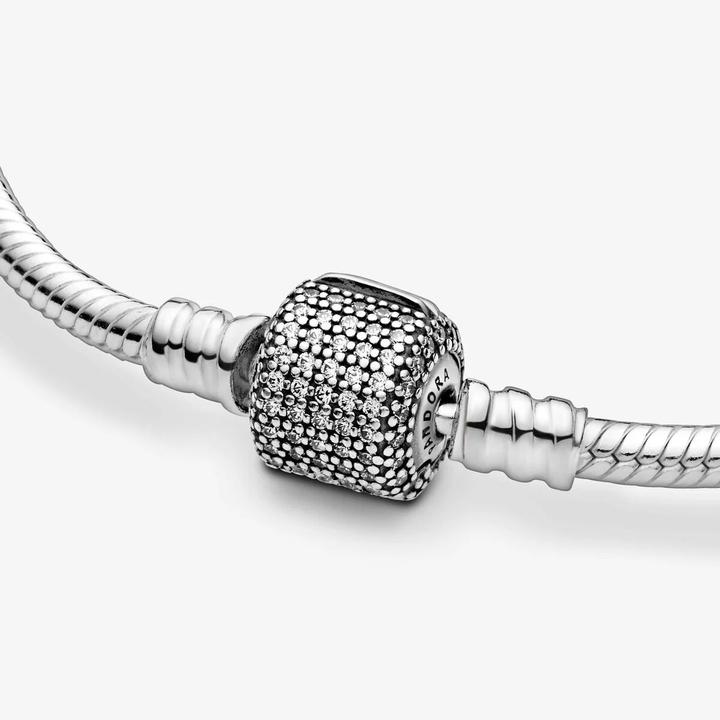 Immagine prodotto Pandora Bracciale con chiusura a sfera (18 cm, Argento)