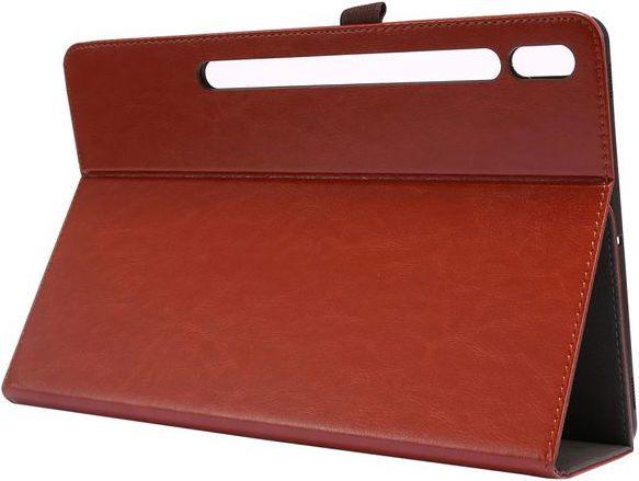 Image du produit MU Classic Etui cuir Crazy Horse doublement pliable (Galaxy Tab S7+)