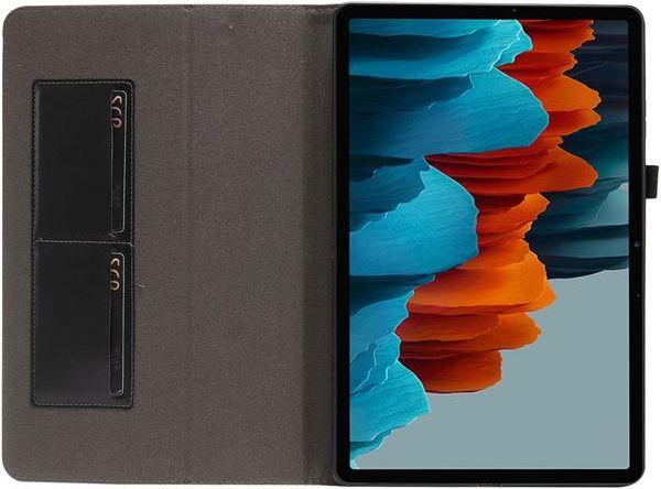 Produktbild MU Classic Zweifach faltbare Crazy Horse Leder Case Hülle (Galaxy Tab S7)