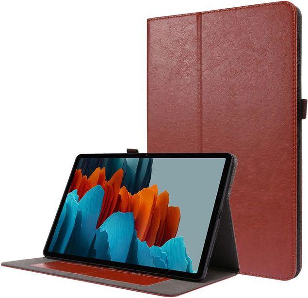 Produktbild MU Classic Zweifach faltbare Crazy Horse Leder Case Hülle (Galaxy Tab S7)