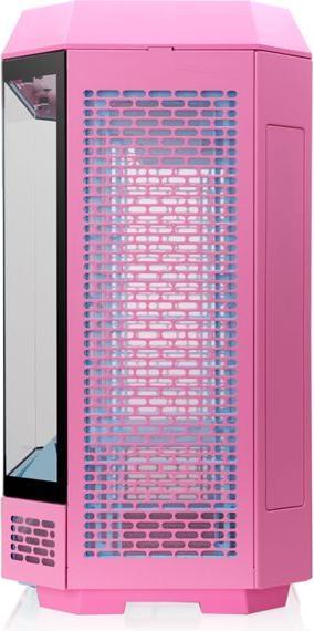 Actual product image Thermaltake The Tower 600 (pink, Tempered Glass x 3) (Mini-ITX, ATX, mATX)