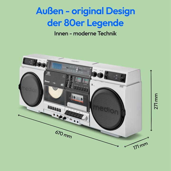 Produktbild Medion Life P66538 (FM, DAB+, Bluetooth)