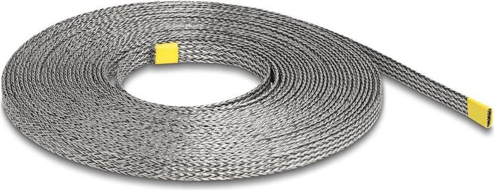 Immagine prodotto Delock Guaina intrecciata per la schermatura EMI, espandibile 10 m x 10 mm (Tubo cavi, 1000 cm)